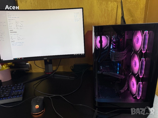 геймърски компютър ASUS ROG i9-9900KS 5.0GHz , снимка 3 - Други - 54882030
