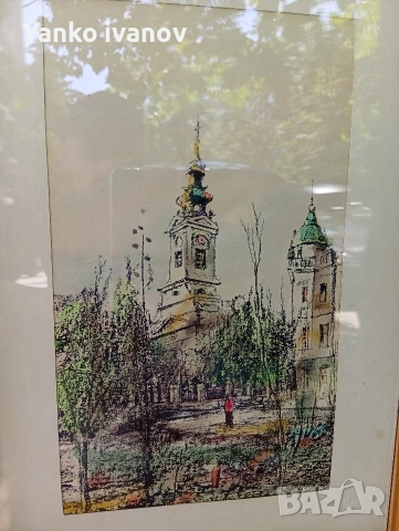 Картина църква в Белград, снимка 2 - Картини - 55082767