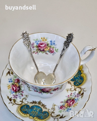 Сребърни лъжички кафе чай бебе, снимка 6 - Антикварни и старинни предмети - 54134996