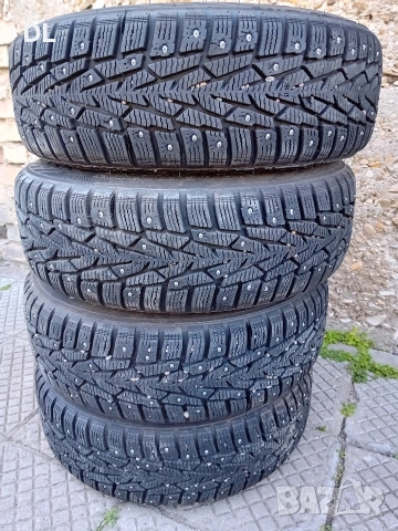 14 5х100 14 5x100 със зимни гуми с шипове 175 65 14, снимка 13 - Гуми и джанти - 50574714