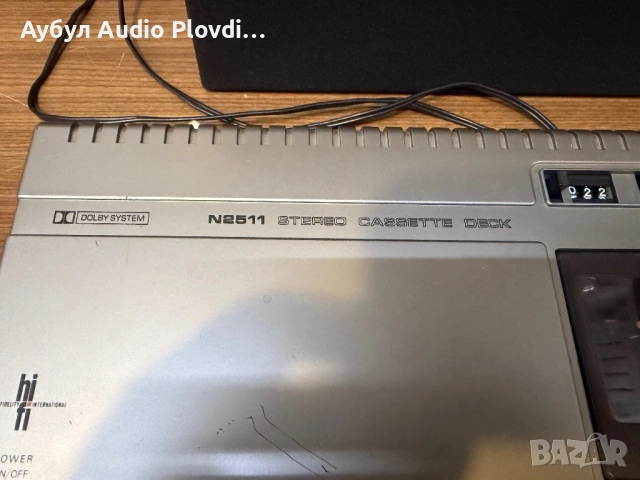 Philips N2511, Stereo Cassette Deck, Cassette Recorder, Cassette Player, Касетефон Дек, снимка 5 - Декове - 54591888