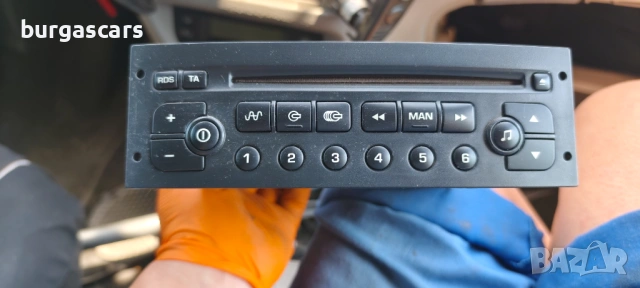 Радио CD 96 489 417 XT00 Citroen C3 Pluriel