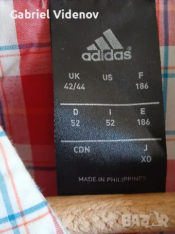 Мъжка риза adidas., снимка 5 - Ризи - 55425500