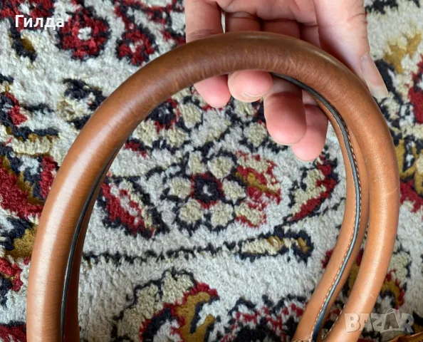 Massimo Dutti чанта естествена кожа, снимка 12 - Чанти - 55537685