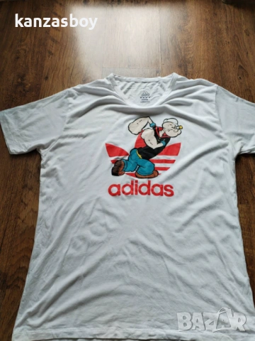 Adidas - страхотна мъжка тениска ХЛ, снимка 4 - Тениски - 54492036