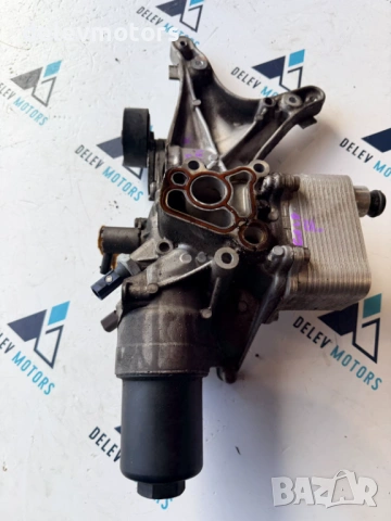 06L903143D стойка за компресор маслен филтър и охладител от Vw Golf R 4motion 2018г, двигател CJX 2., снимка 3 - Части - 54231802