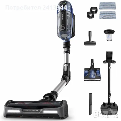 Безжична прахосмукачка Rowenta X-Force Flex 200 Air Watts , снимка 7 - Прахосмукачки - 55536803
