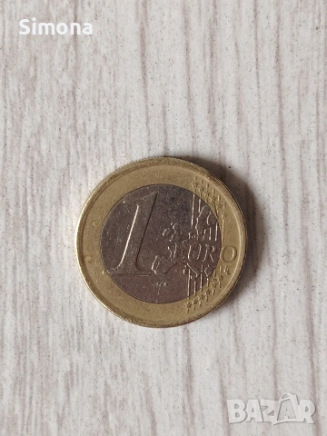 1 евро Испания 1999г., снимка 2 - Нумизматика и бонистика - 54485266