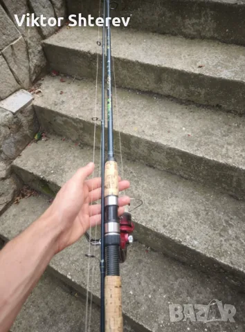 Shimano Catana 4000FC + въдица Viper MT 2.70м – отлично състояние, снимка 4 - Въдици - 55537231