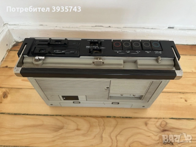 Sanyo vintage касетофон Japan , снимка 5 - Радиокасетофони, транзистори - 54499633