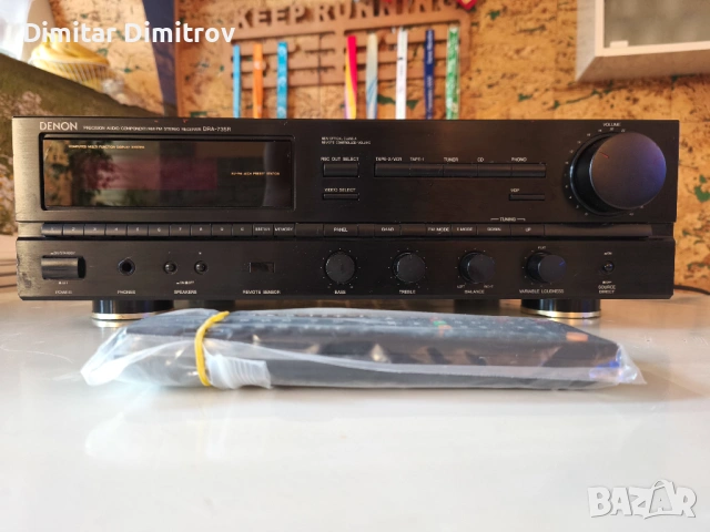 Стерео ресивър DENON DRA 735R, снимка 2 - Ресийвъри, усилватели, смесителни пултове - 54746884