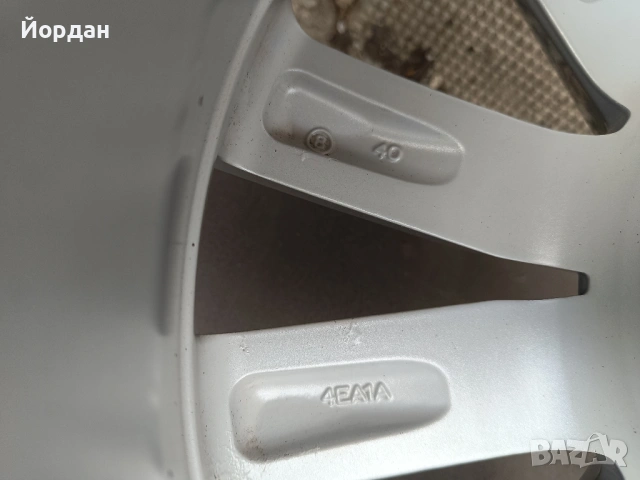 ОРИГИНАЛНИ джанти 17 ' цола 5x114,3 НИСАН Кашкай / NISSAN QASHQAI J10 J11 7J ET40 + датчици, снимка 13 - Гуми и джанти - 54485880