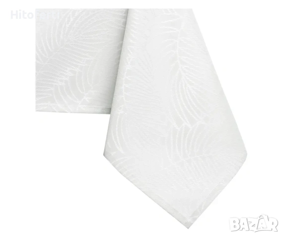 Бяла покривка за маса 150×350 см OEKO-TEX®, снимка 3 - Покривки за маси - 55115214