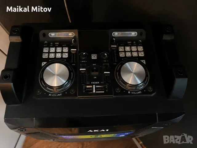 Продавам AKAI DJ-S5H във отлично състояние , снимка 2 - Bluetooth тонколони - 55674671