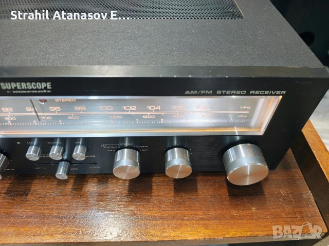 Superscope R-1232 (Marantz) Стерео Ресивър, снимка 11 - Ресийвъри, усилватели, смесителни пултове - 55286397