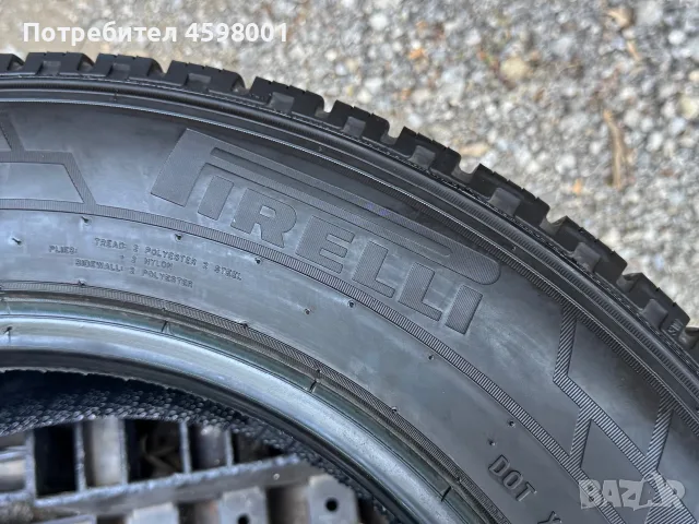 2бр.ЗИМНИ ГУМИ Pirelli 205/65/16C 7.5мм грайфер за бус, снимка 8 - Гуми и джанти - 55662974
