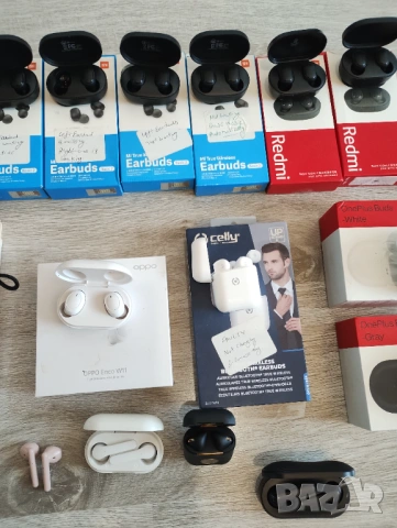 ЛОТ 20 броя безжични слушалки, снимка 5 - Bluetooth слушалки - 54915209