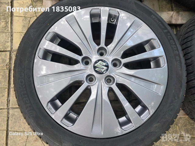 Лети джанти 17ки 5х114.3 Suzuki + зимни гуми 205/50/17 Hankook, снимка 5 - Гуми и джанти - 55289128