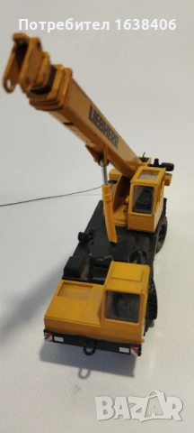 Рядък метален кран Conrad Liebherr 1:50 – Произведен в Западна Германия, снимка 7 - Колекции - 54619414