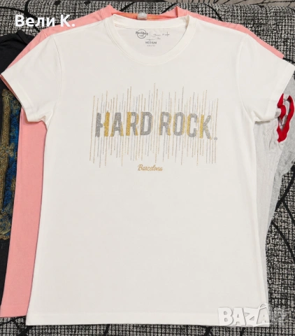 Оригинални нови дамски тениски Hard Rock Cafe – 5 бр., раз, снимка 3 - Тениски - 54901272