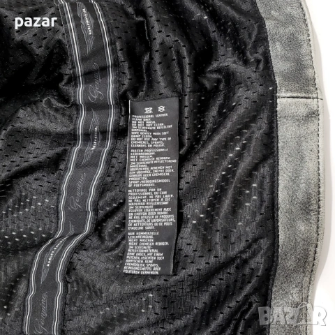 Harley Davidson Spencer Оригинално Кожено Яке Износен Захабен Изцапан Ефект M, снимка 11 - Якета - 54152917