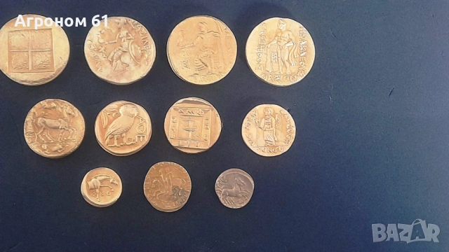 Монети китайски зодиак позлатени 12 броя, снимка 5 - Нумизматика и бонистика - 54096235