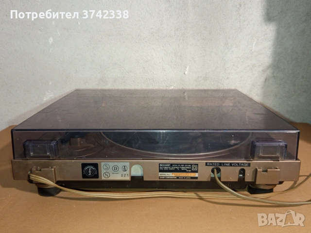 Полуавтоматичен грамофон Sharp RP-30, снимка 4 - Грамофони - 54610561
