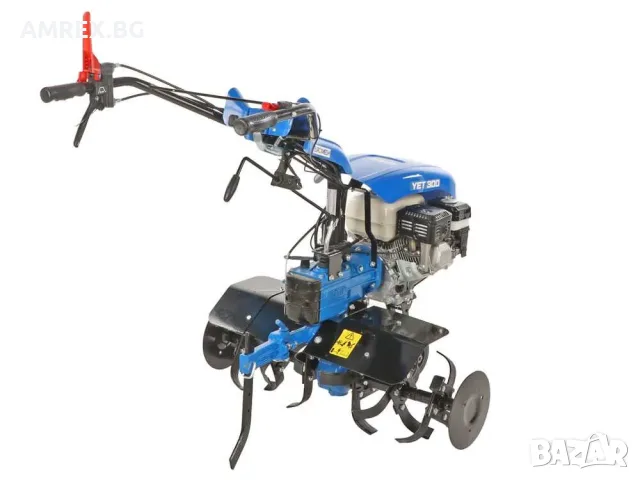 Бензинова мотофреза Euromech YET 300 | Honda GX200 | 6.5 к.с. | 90 см, снимка 3 - Селскостопанска техника - 55361941