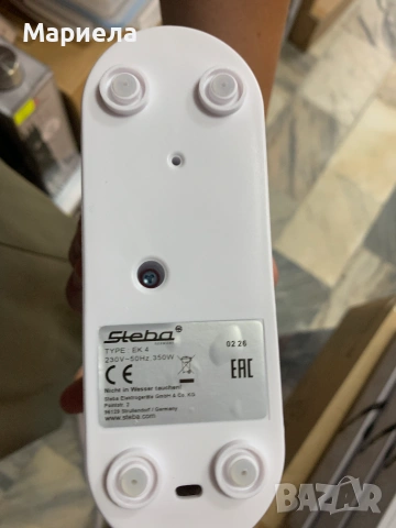 Steba EK 4 яйцеварка за 3 яйца, снимка 8 - Уреди за готвене на пара - 55263516