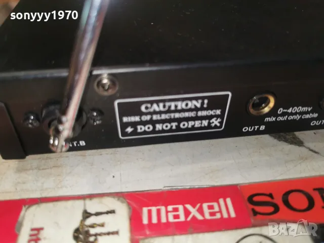 SHURE WM-502R 1607262041L1, снимка 10 - Приемници и антени - 55316669