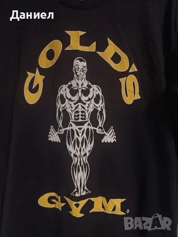 Фитнес тениска Gold's Gym, снимка 3 - Тениски - 55495637