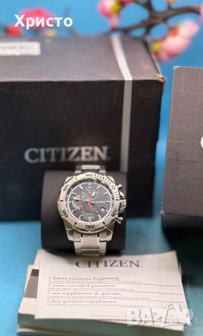 Мъжки часовник Citizen AN3490-55E Chronograph , снимка 2 - Мъжки - 55006846