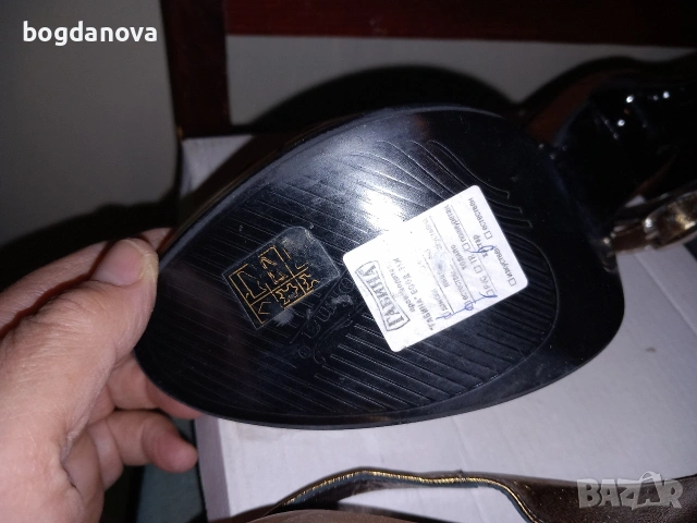 Чисто нови елегантни обувки от естествена кожа, 39 номер, снимка 8 - Дамски елегантни обувки - 54038117