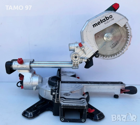 Metabo KGS216M - Настолен циркуляр с герунг 1500W Ø216mm, снимка 2 - Триони и циркуляри - 55269501