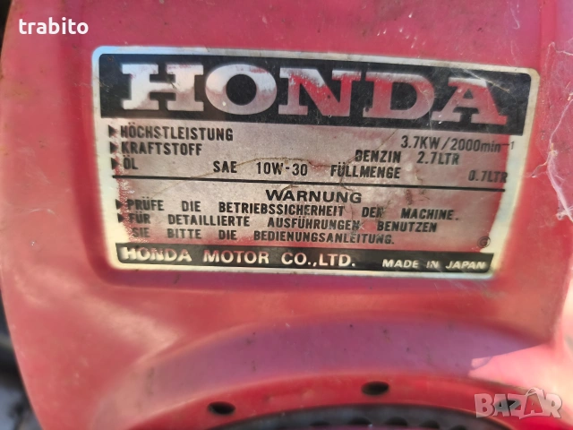 Мотоблок honda 600, снимка 16 - Градинска техника - 55240598