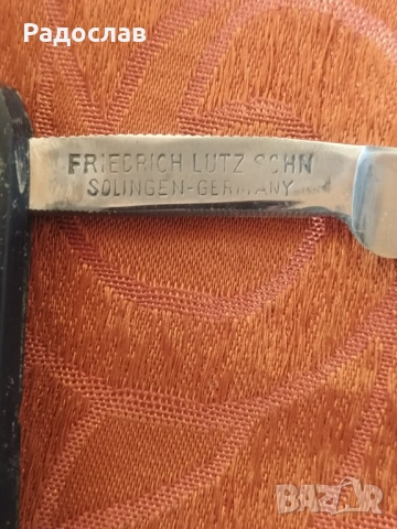 стар бръснач Solingen  Солинген, снимка 7 - Мъжка козметика - 54099209