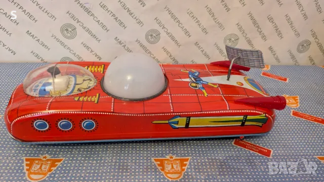 Стара играчка - луноход , снимка 3 - Влакчета, самолети, хеликоптери - 55343621