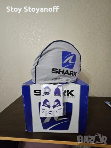 Мото каска Shark Ridill – Черна – Нова – размер М, снимка 7 - Аксесоари и консумативи - 55484601
