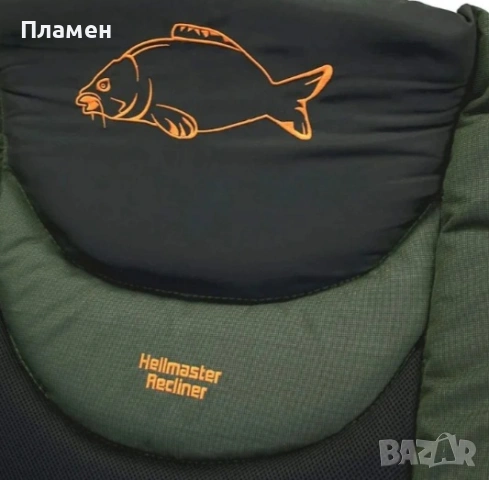 шаранджииски стол Bat-tackle  helmaster recliner 