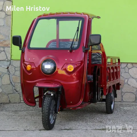 ЕЛЕКТРИЧЕСКА СЕЛСКОСТОПАНСКА ТРИКОЛКА С ПОКРИВ 2000W
