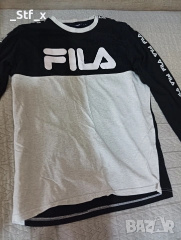 FILA оригинална тениска с дълъг ръкав не е използвана 