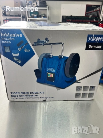 Машина за водно заточване Scheppach Tiger 5000s , снимка 2 - Други инструменти - 54043007