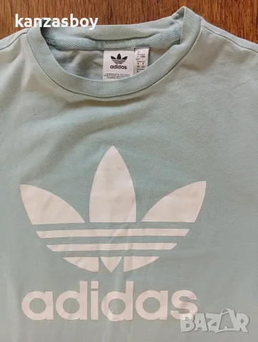 Adidas Originals t-shirt - дамска тениска р-р UK12 M/L, снимка 4 - Тениски - 55348849
