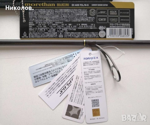 Daiwa 22 Morethan Branzino EX AGS 93L/M-S Current Sensor Custom., снимка 7 - Въдици - 55246572