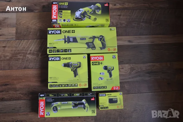 Нови акумулаторни инструменти Ryobi 18V
