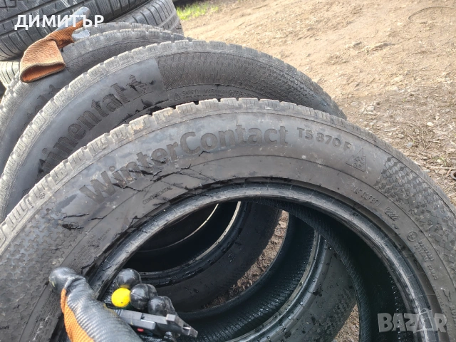 4бр.зимни гуми CONTINENTAL 215 65 17 DOT22 цена за брой, снимка 5 - Гуми и джанти - 54070052