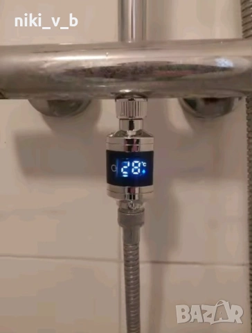 LED термометър за душ, снимка 3 - Душове - 54581443
