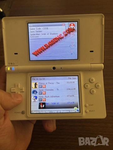 Nintendo DSi White + R4 Карта, снимка 4 - Nintendo конзоли - 55493400