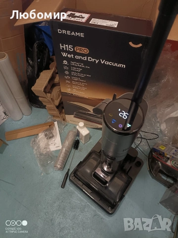 Вертикална прахосмукачка за мокро и сухо почистване Dreame H15 Pro HHR46A, 21000Pa, 400W,, снимка 3 - Прахосмукачки - 54406229