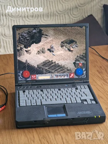 Compaq Armada E500 - Win XP/98 Retro gaming legend, снимка 6 - Лаптопи за игри - 55500486